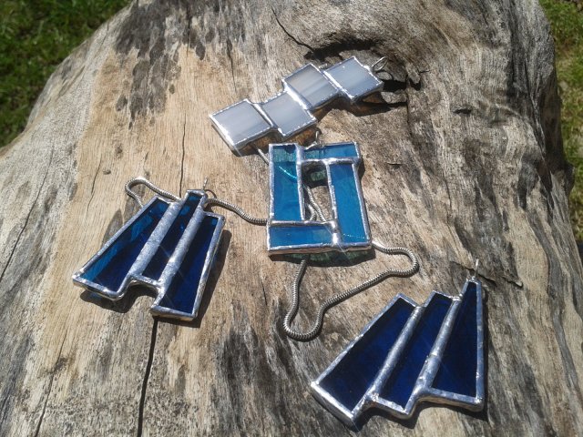 Markéta Haflantová - vitráže - šperky